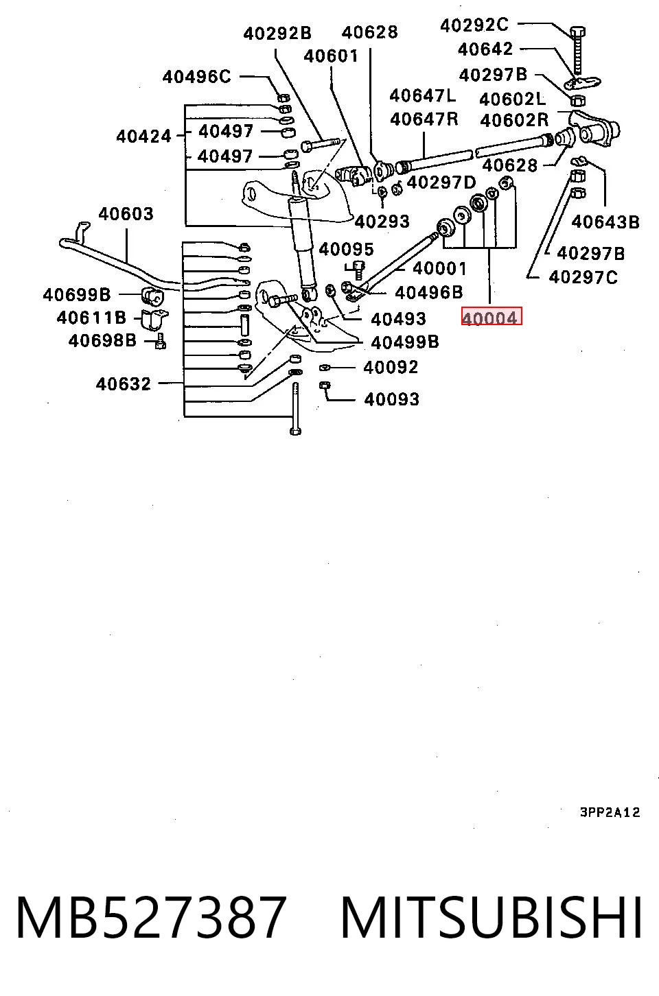MB527387 Mitsubishi