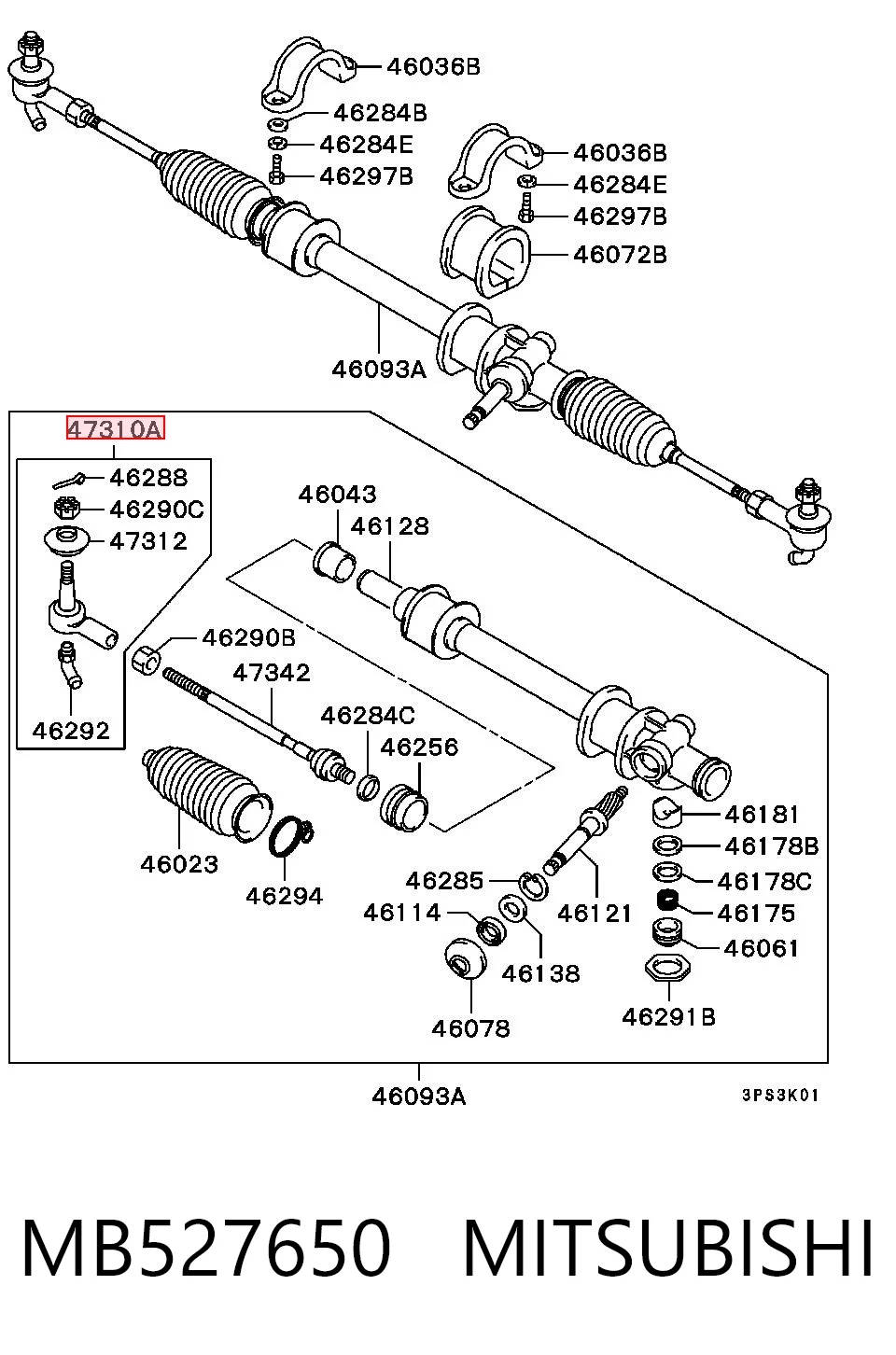 MB527650 Mitsubishi