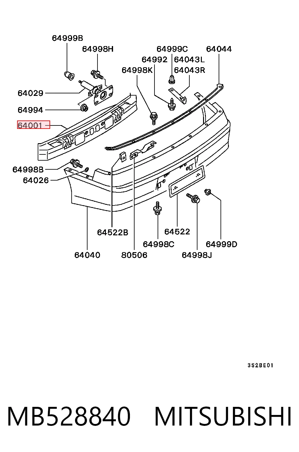 MB528840 Mitsubishi