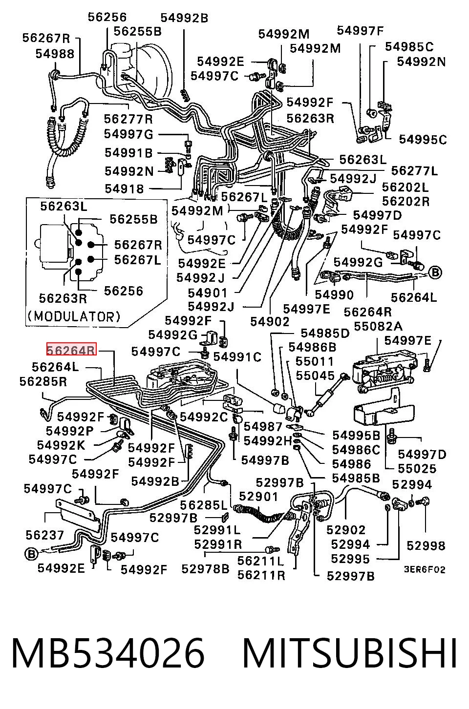 MB534026 Mitsubishi