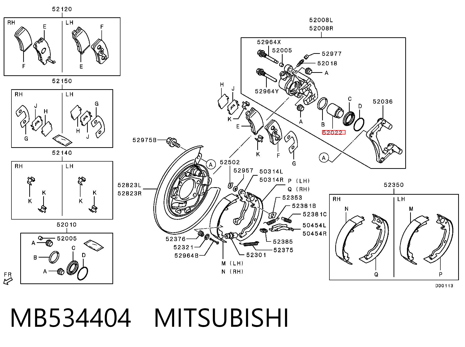 MB534404 Mitsubishi