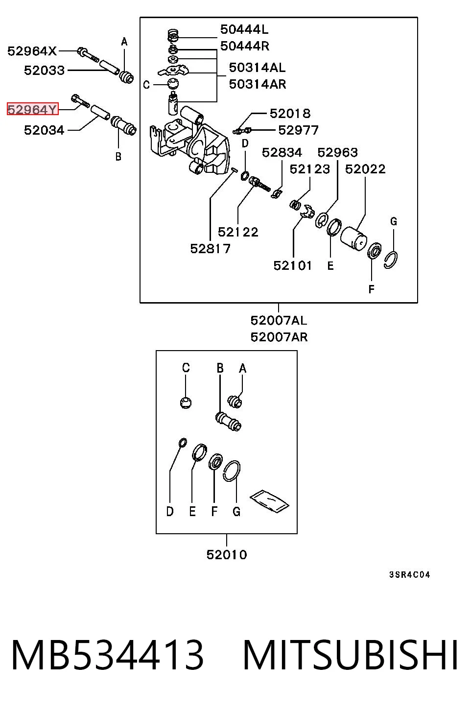 MB534413 Mitsubishi
