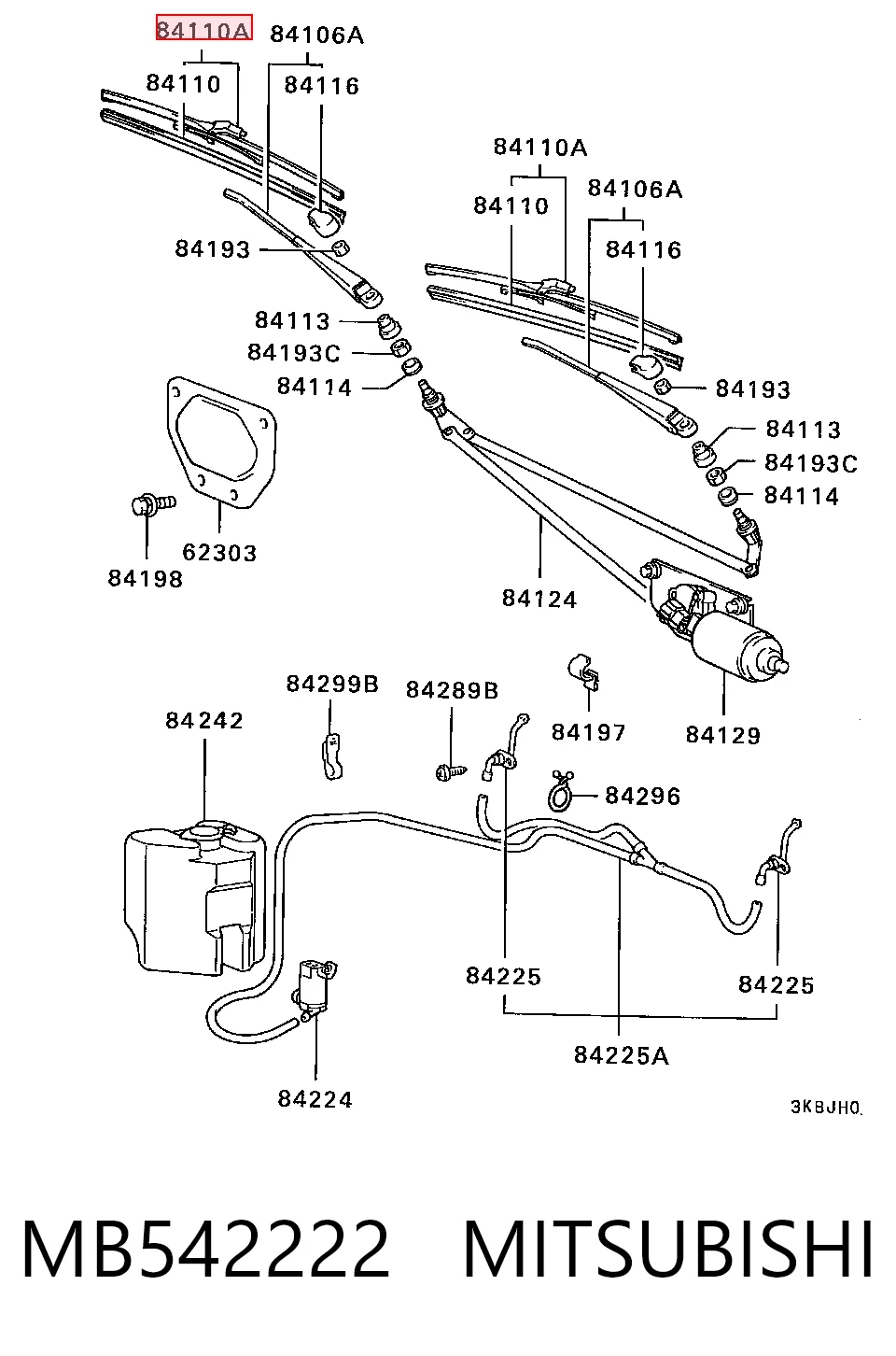 MB542222 Mitsubishi