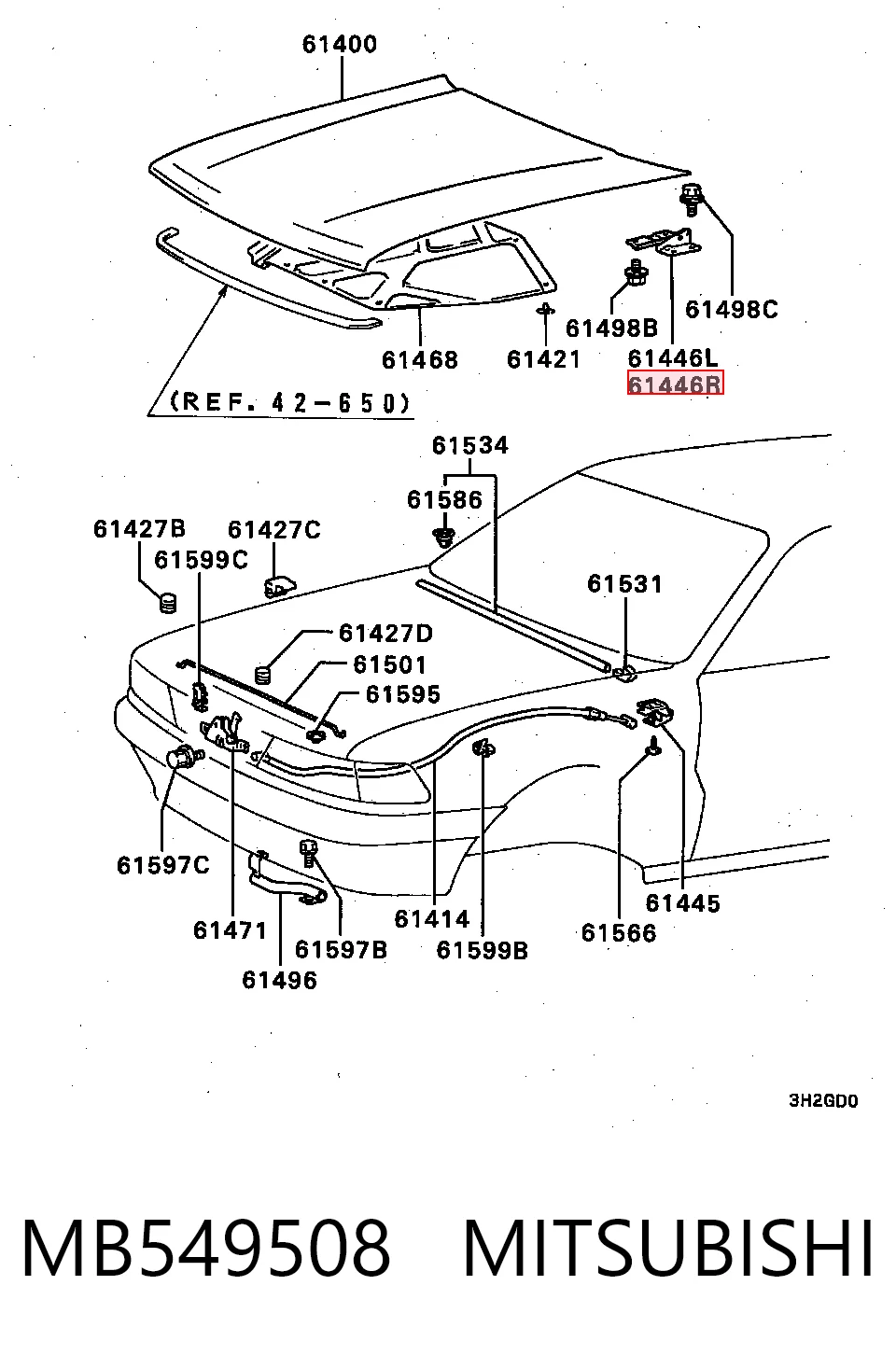 MB549508 Mitsubishi