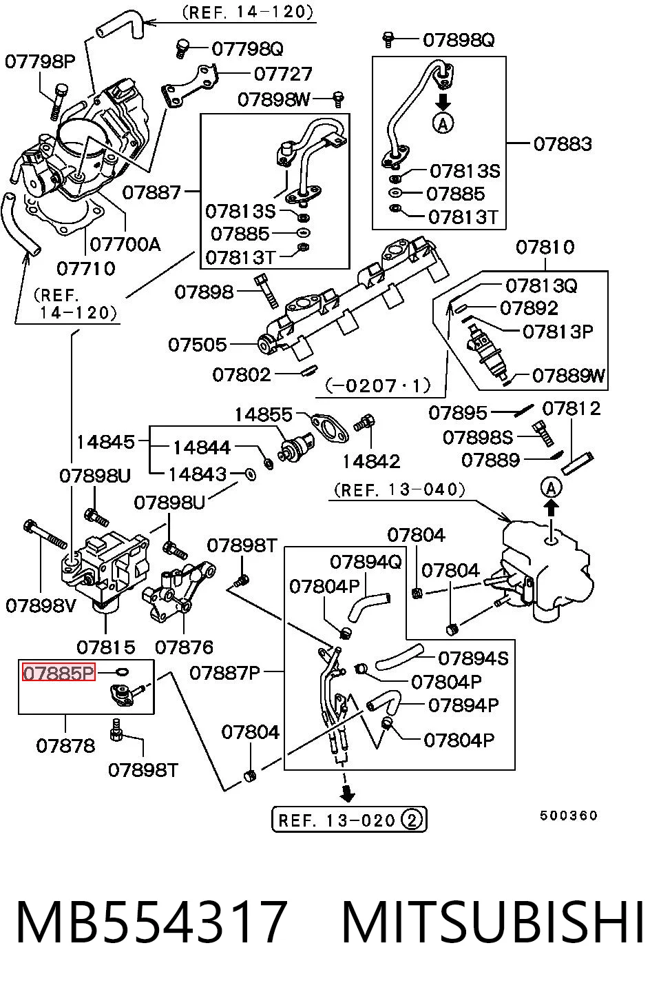 MB554317 Mitsubishi