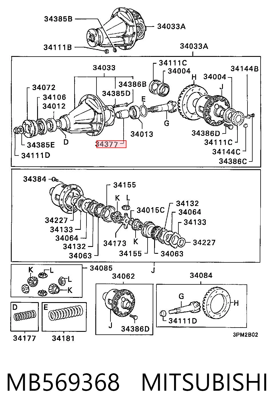 MB569368 Mitsubishi