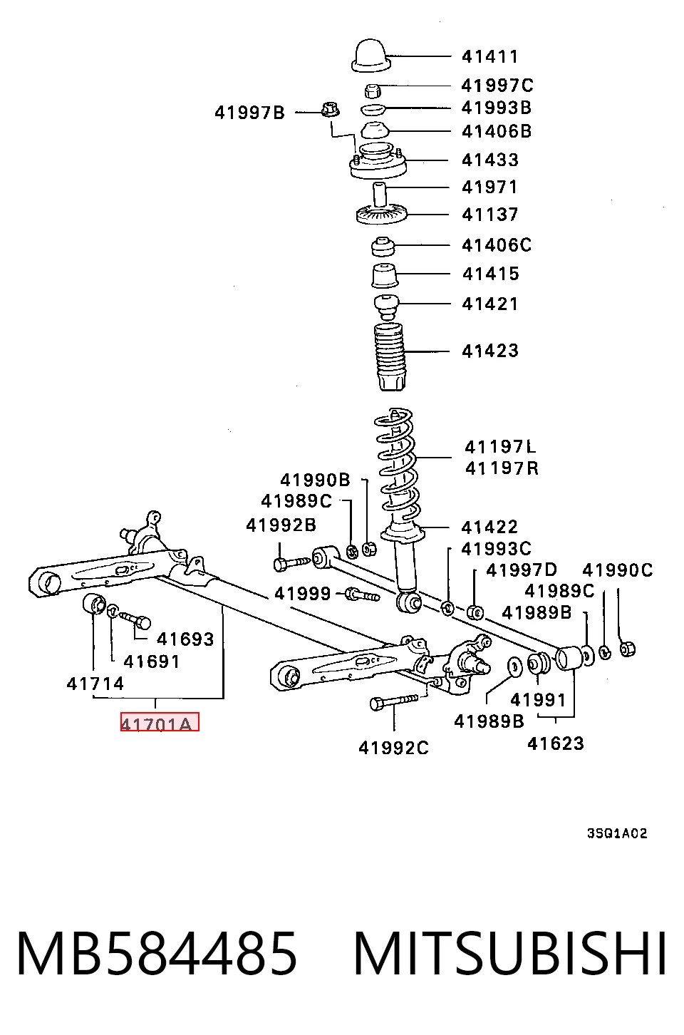 MB584485 Mitsubishi
