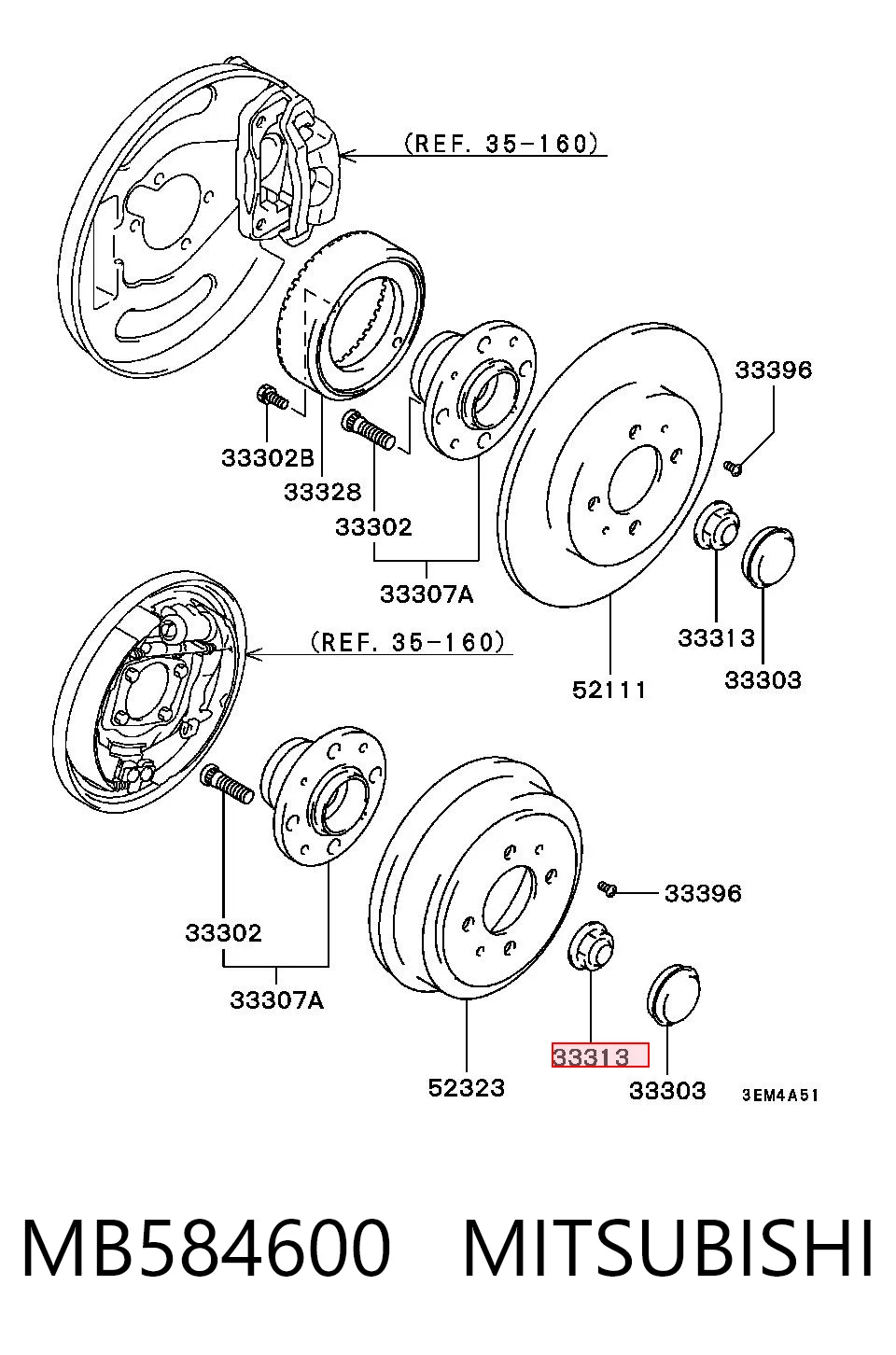 MB584600 Mitsubishi