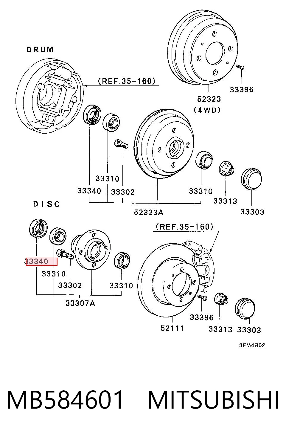 MB584601 Mitsubishi