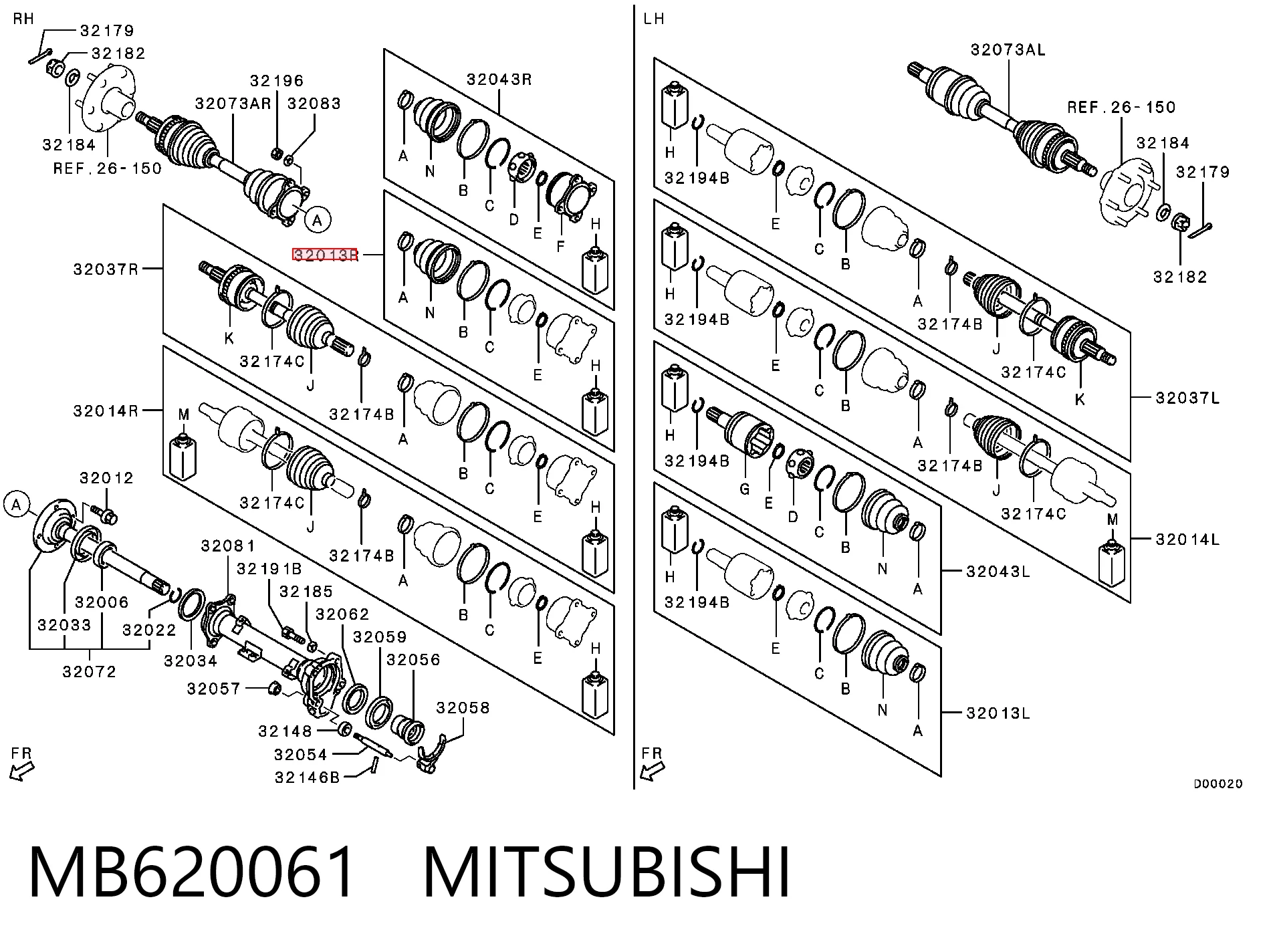 MB620061 Mitsubishi