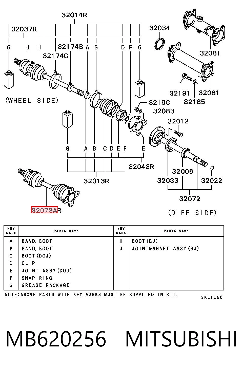 MB620256 Mitsubishi