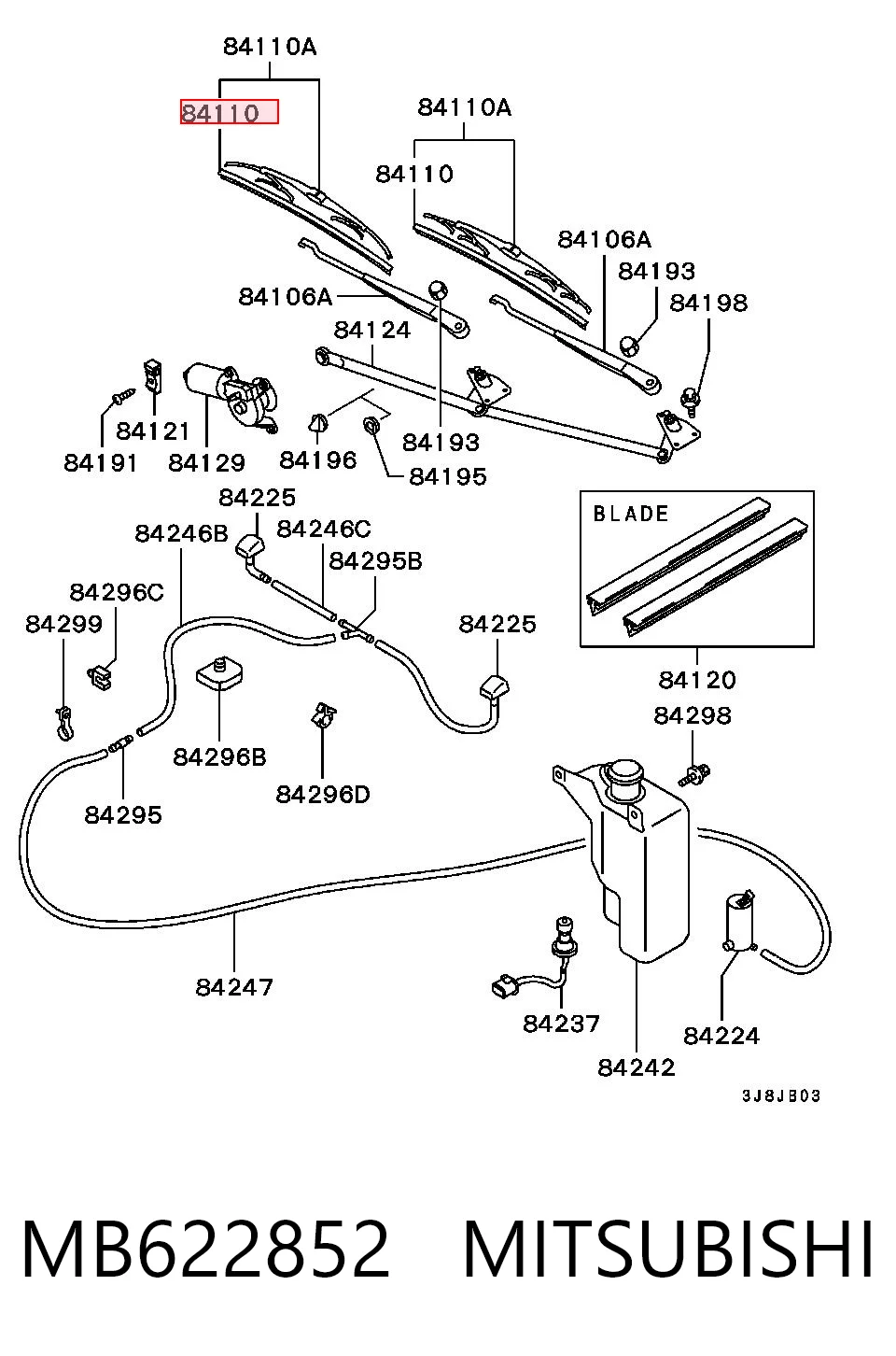 MB622852 Mitsubishi
