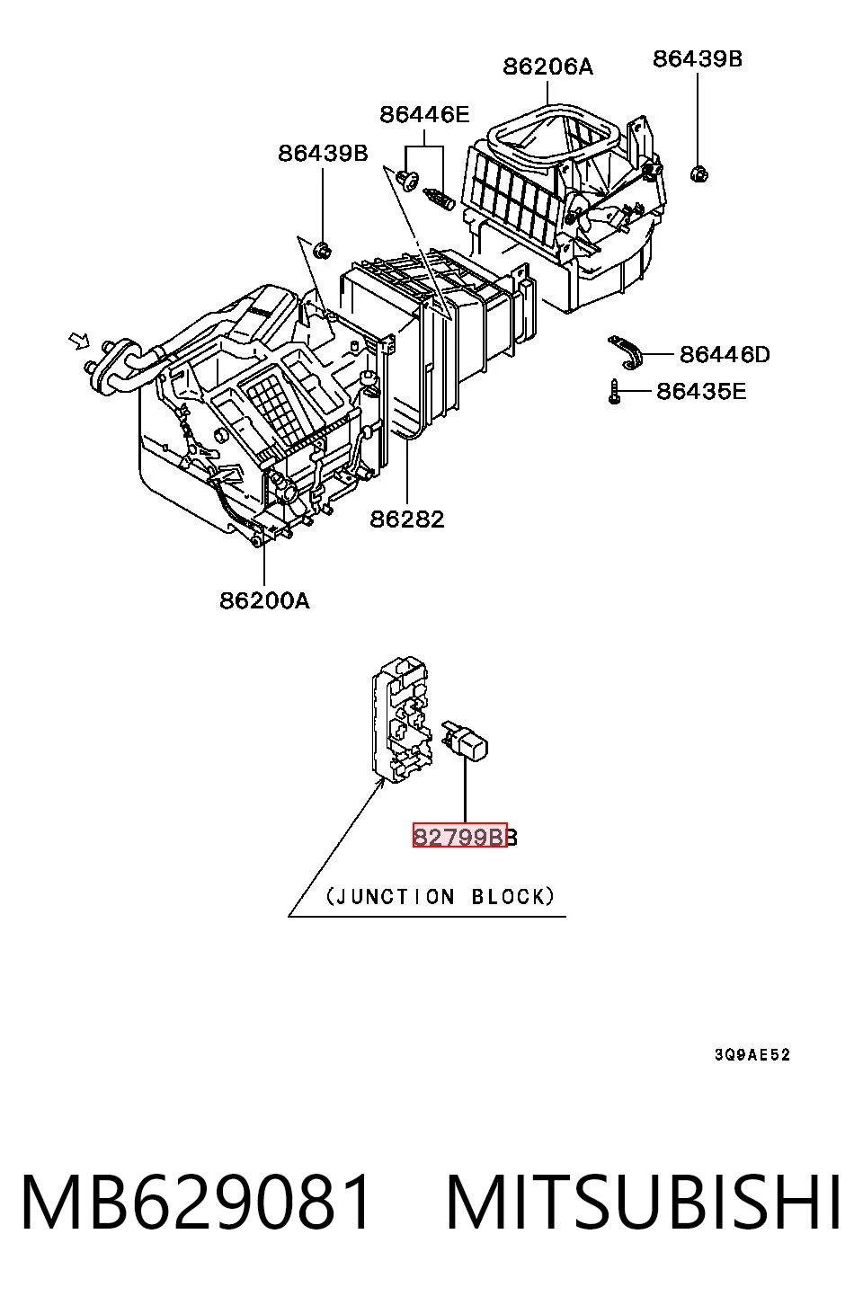 MB629081 Mitsubishi