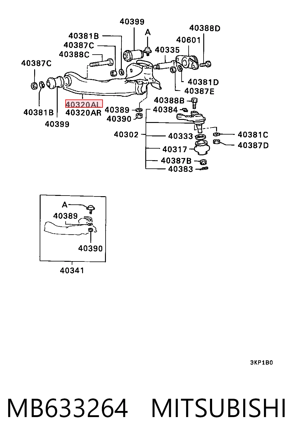 MB633264 Mitsubishi