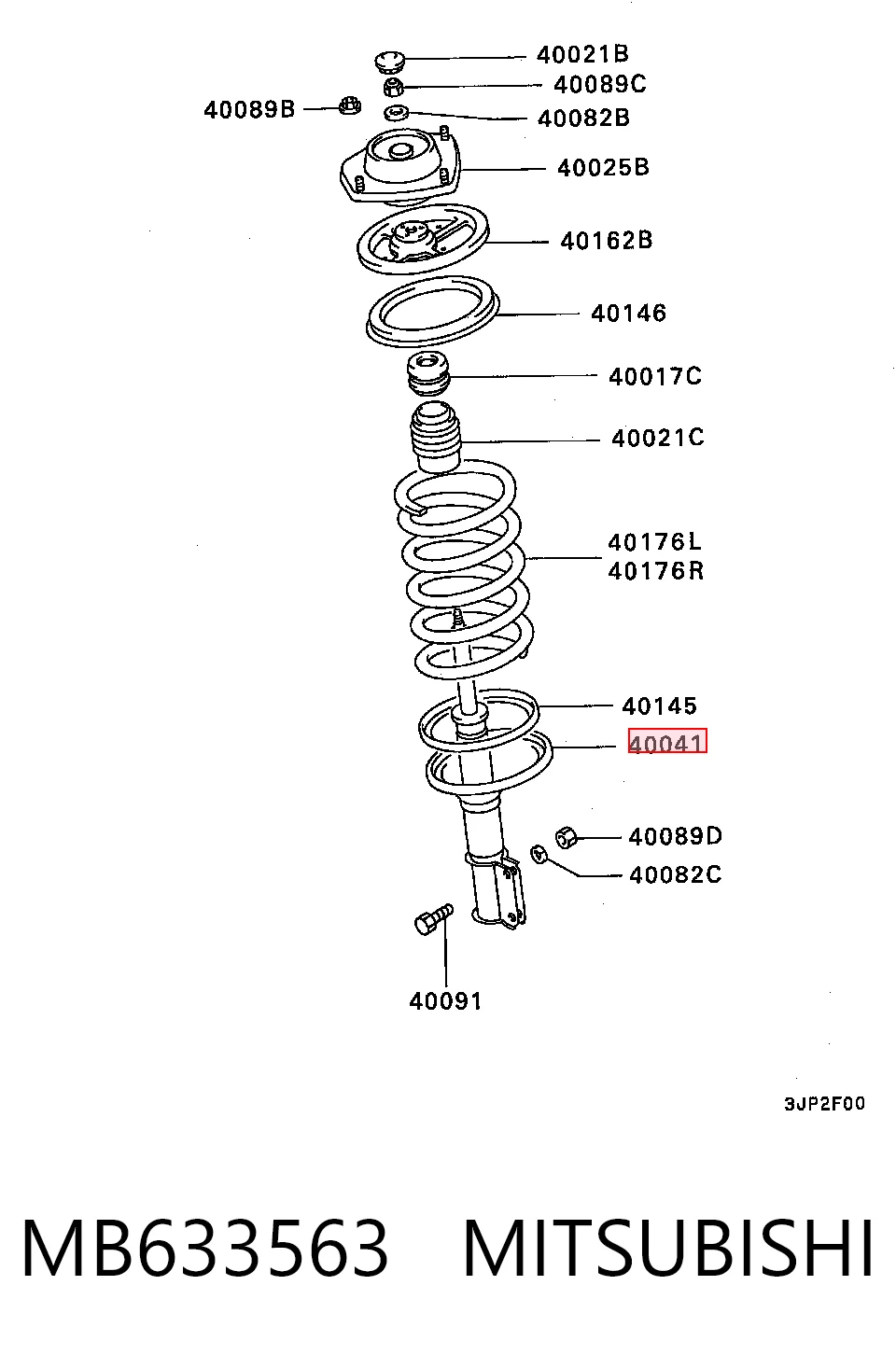 MB633563 Mitsubishi