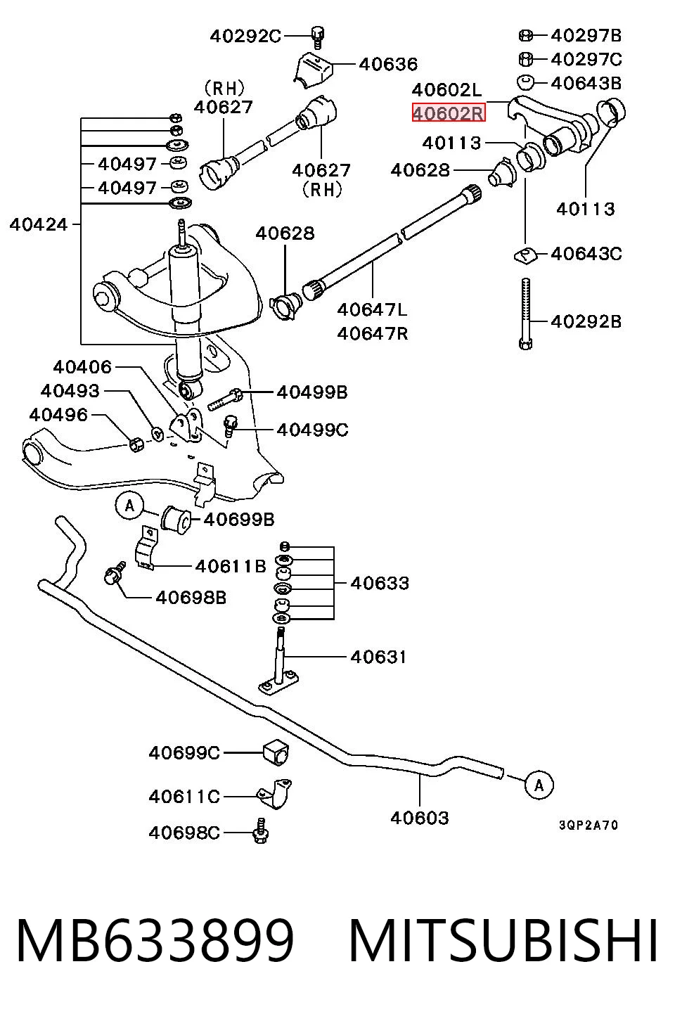 MB633899 Mitsubishi