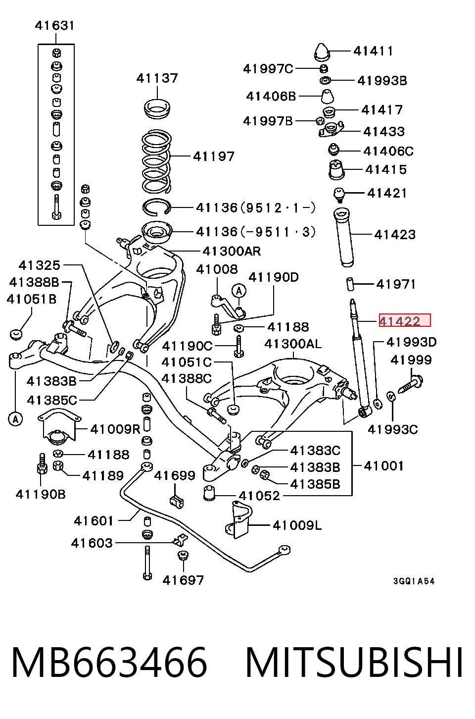 MB663466 Mitsubishi