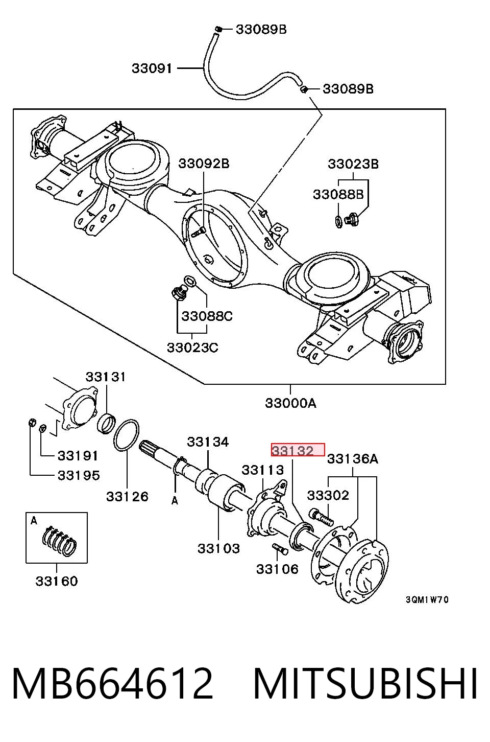 MB664612 Mitsubishi