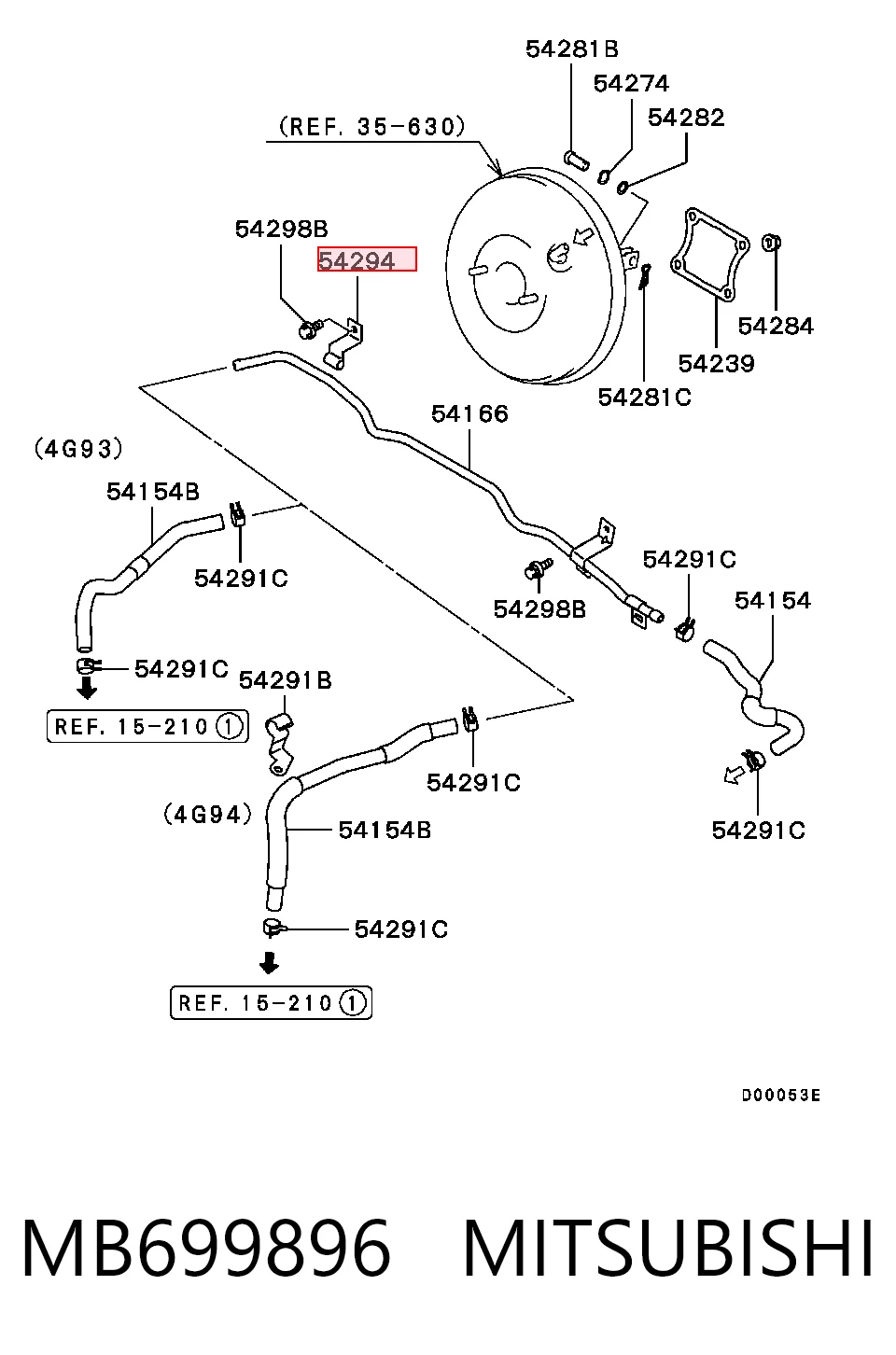 MB699896 Mitsubishi