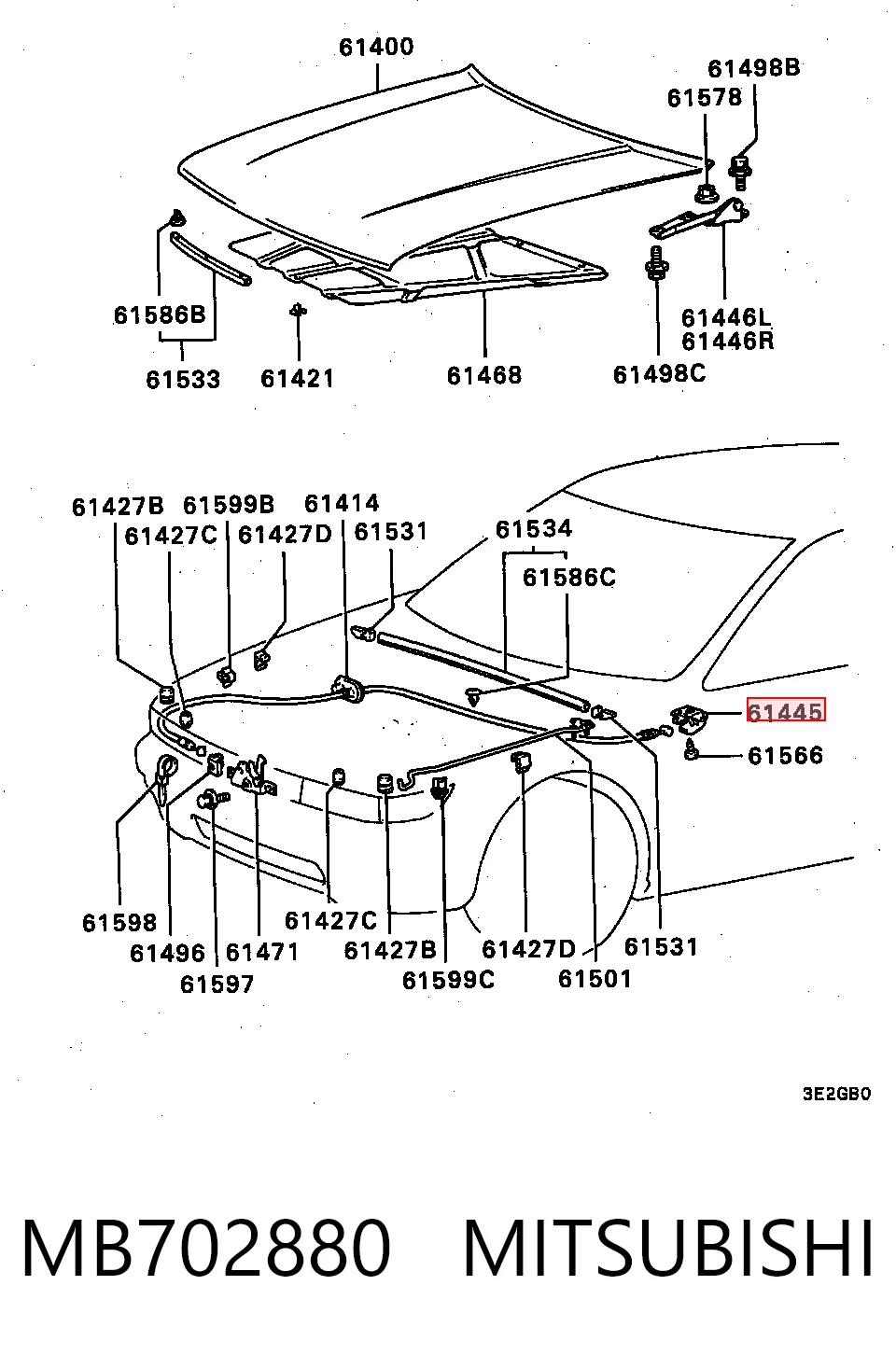 MB702880 Mitsubishi