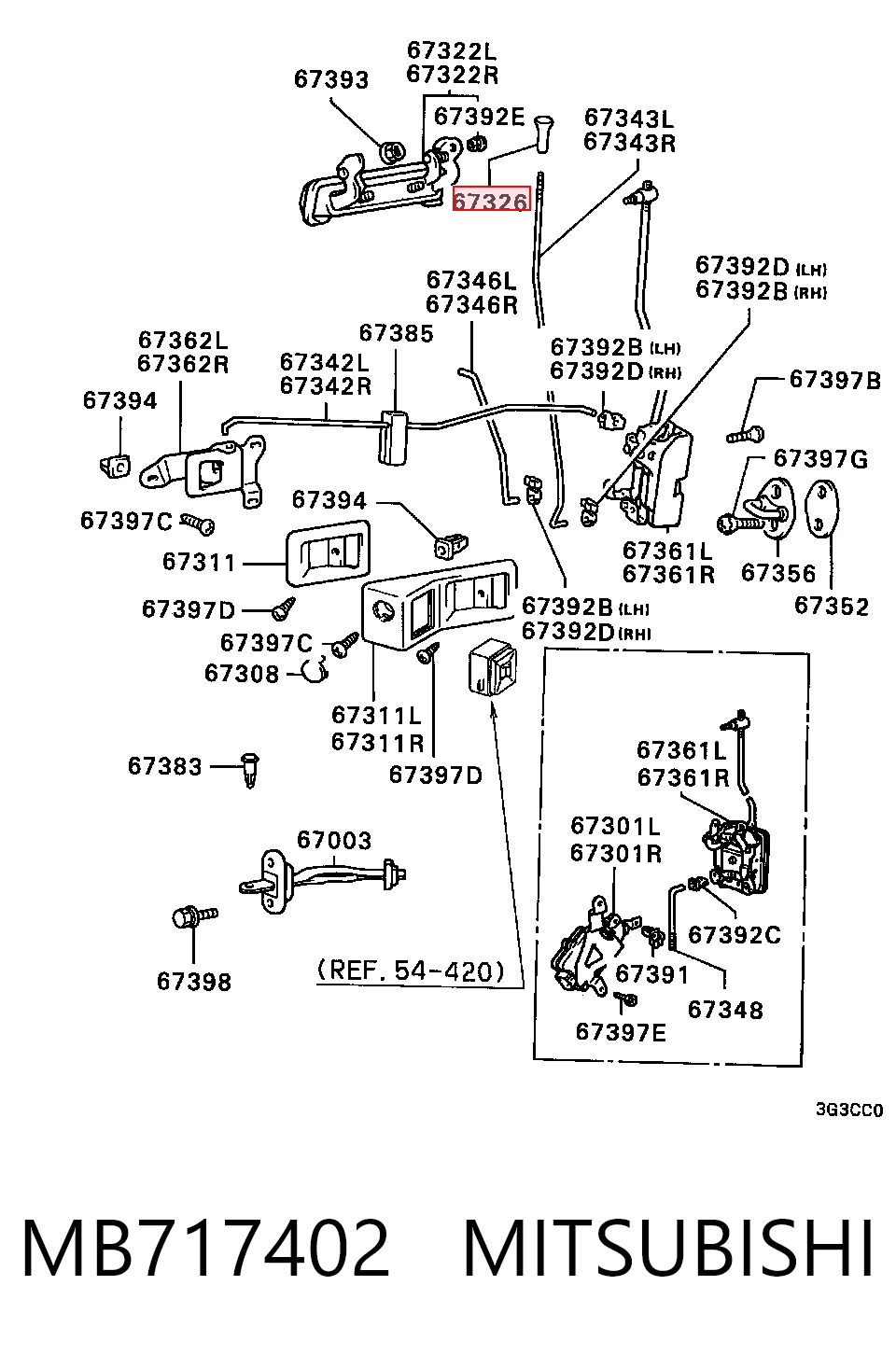 MB717402 Mitsubishi