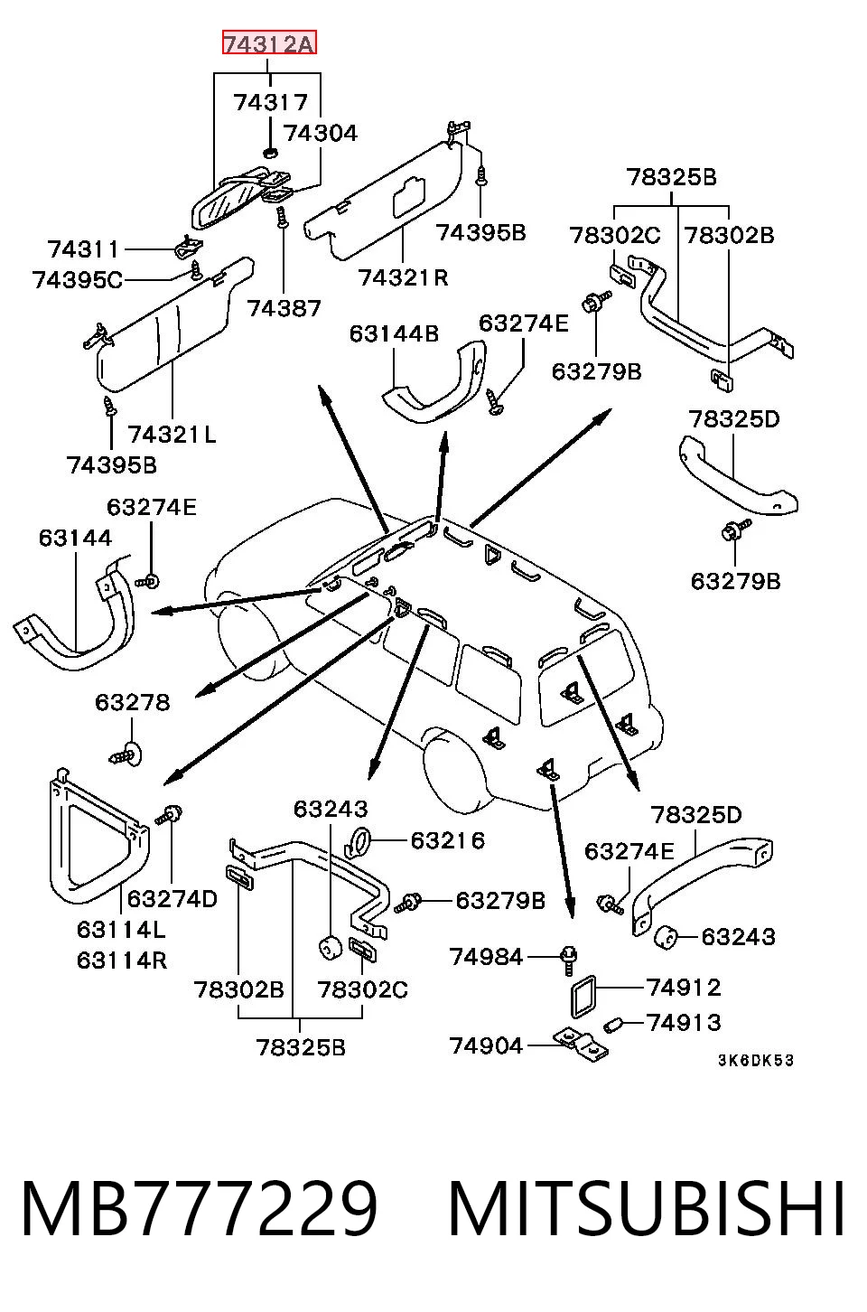 MB777229 Mitsubishi