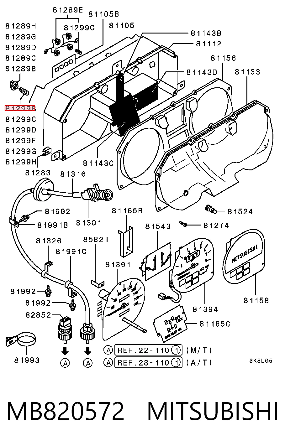 MB820572 Mitsubishi