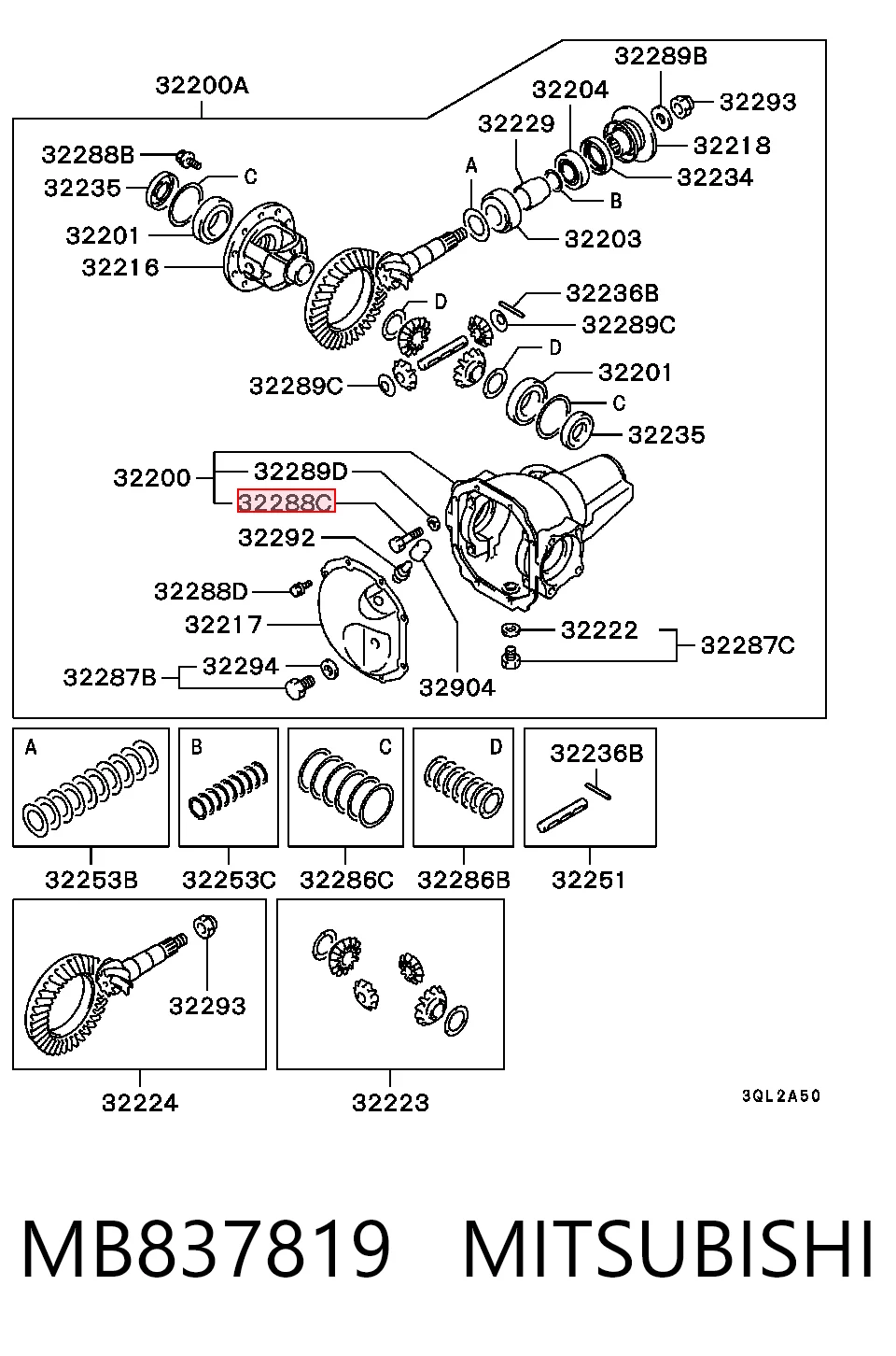 MB837819 Mitsubishi