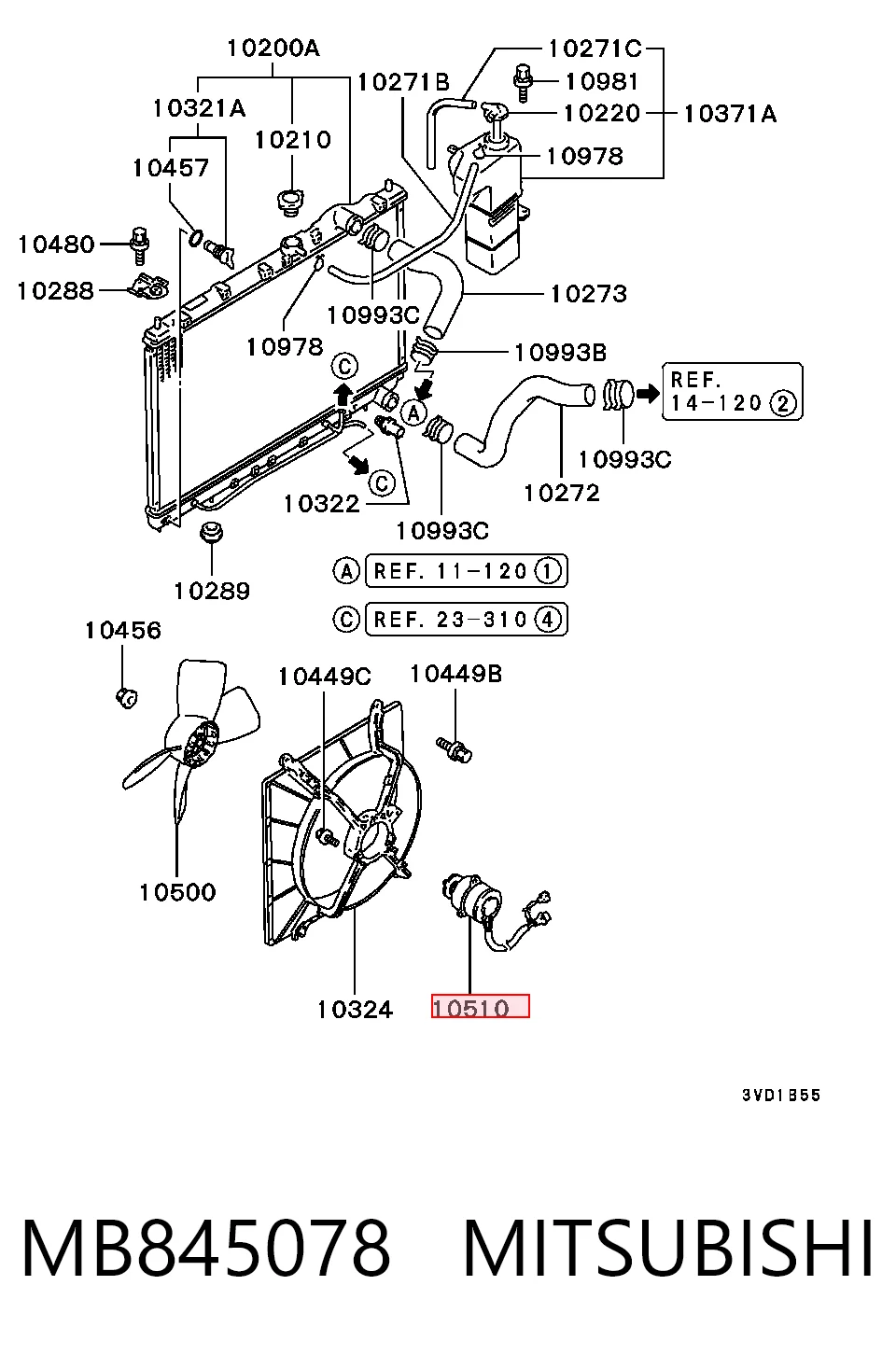 MB845078 Mitsubishi