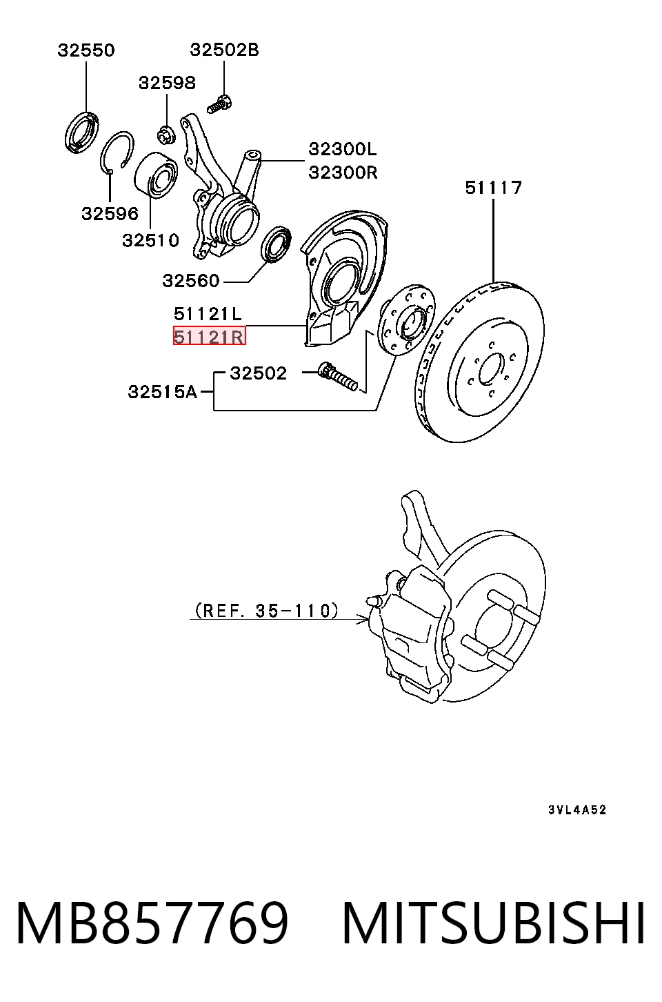MB857769 Mitsubishi
