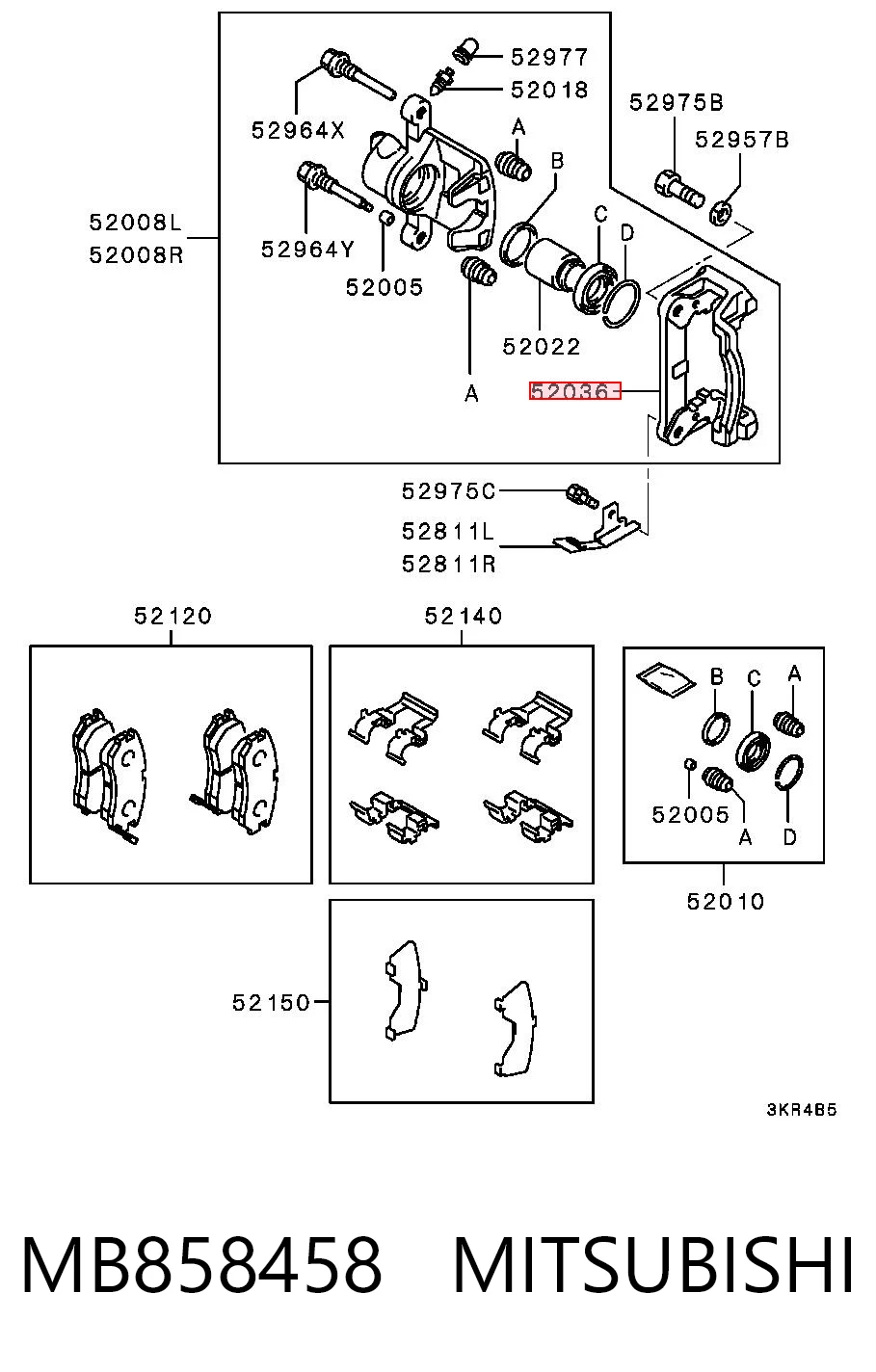 MB858458 Mitsubishi
