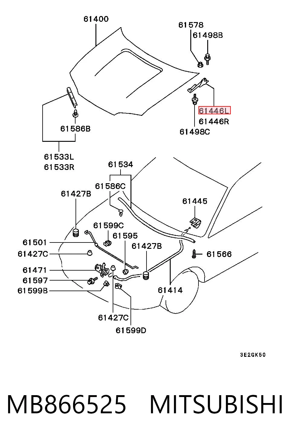 MB866525 Mitsubishi