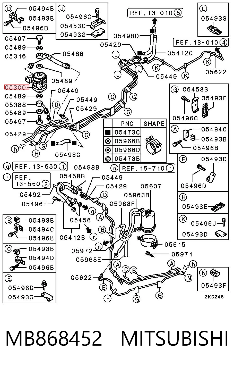 MB868452 Mitsubishi