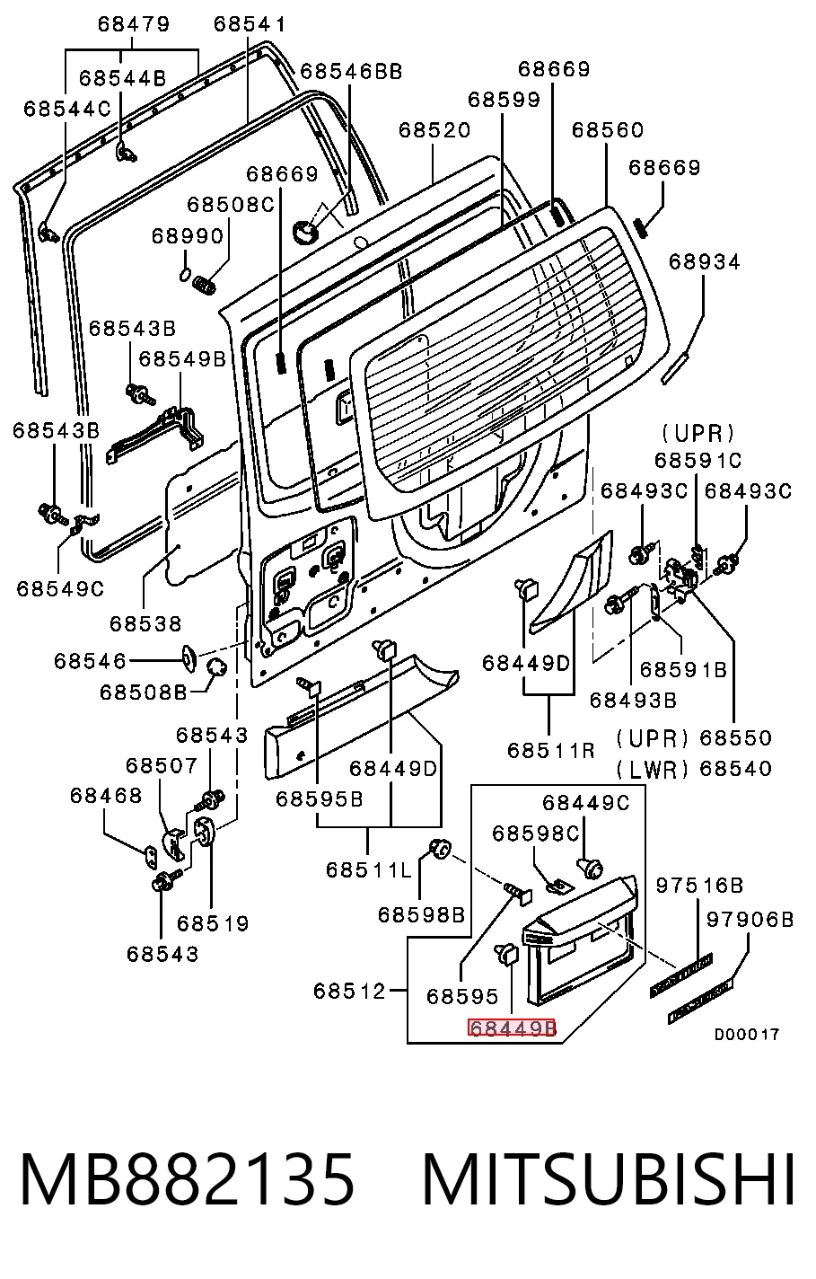 MB882135 Mitsubishi