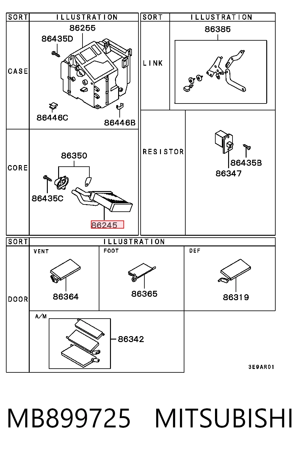 MB899725 Mitsubishi