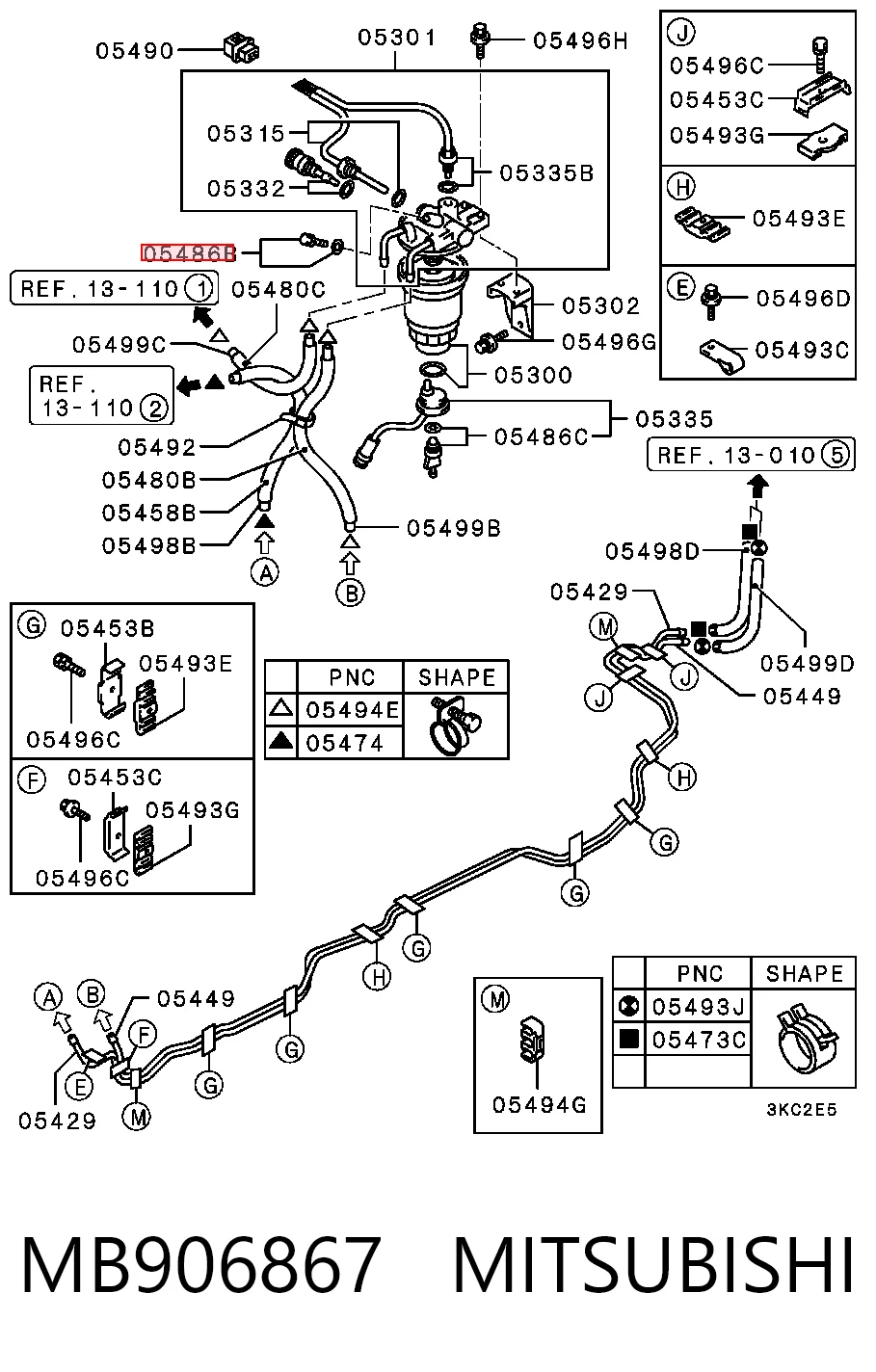 MB906867 Mitsubishi
