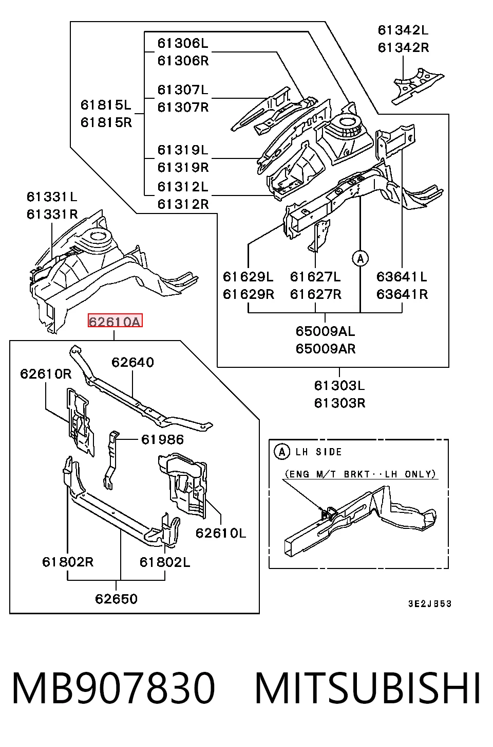 MB907830 Mitsubishi