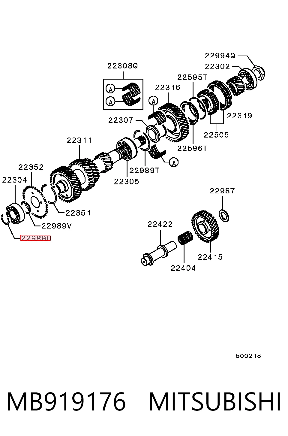 MB919176 Mitsubishi