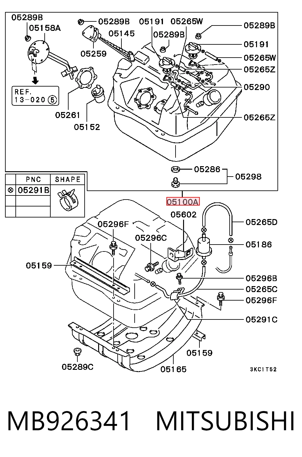 MB926341 Mitsubishi