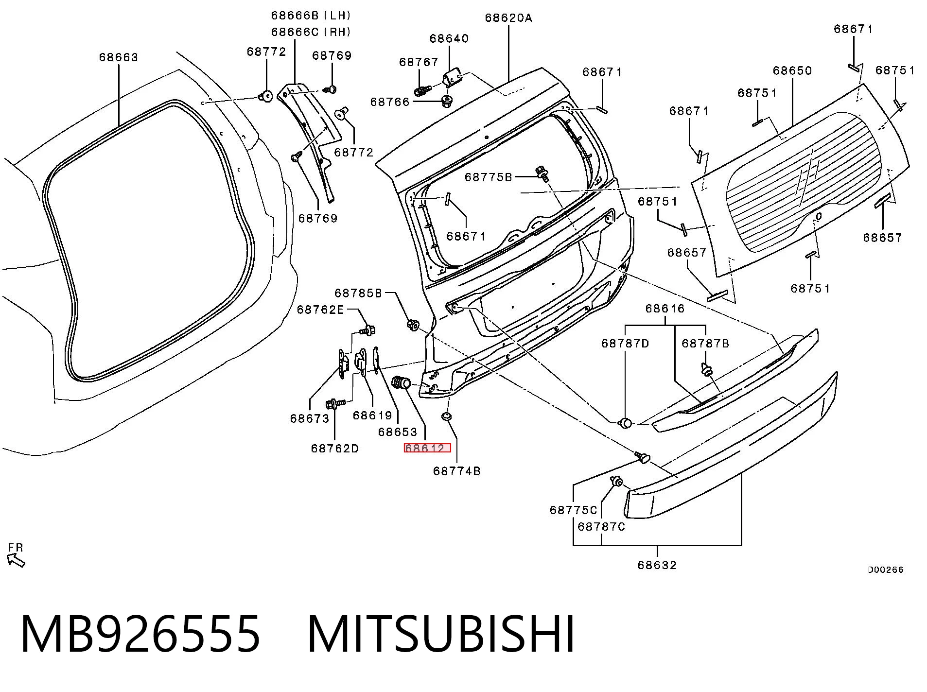 MB926555 Mitsubishi