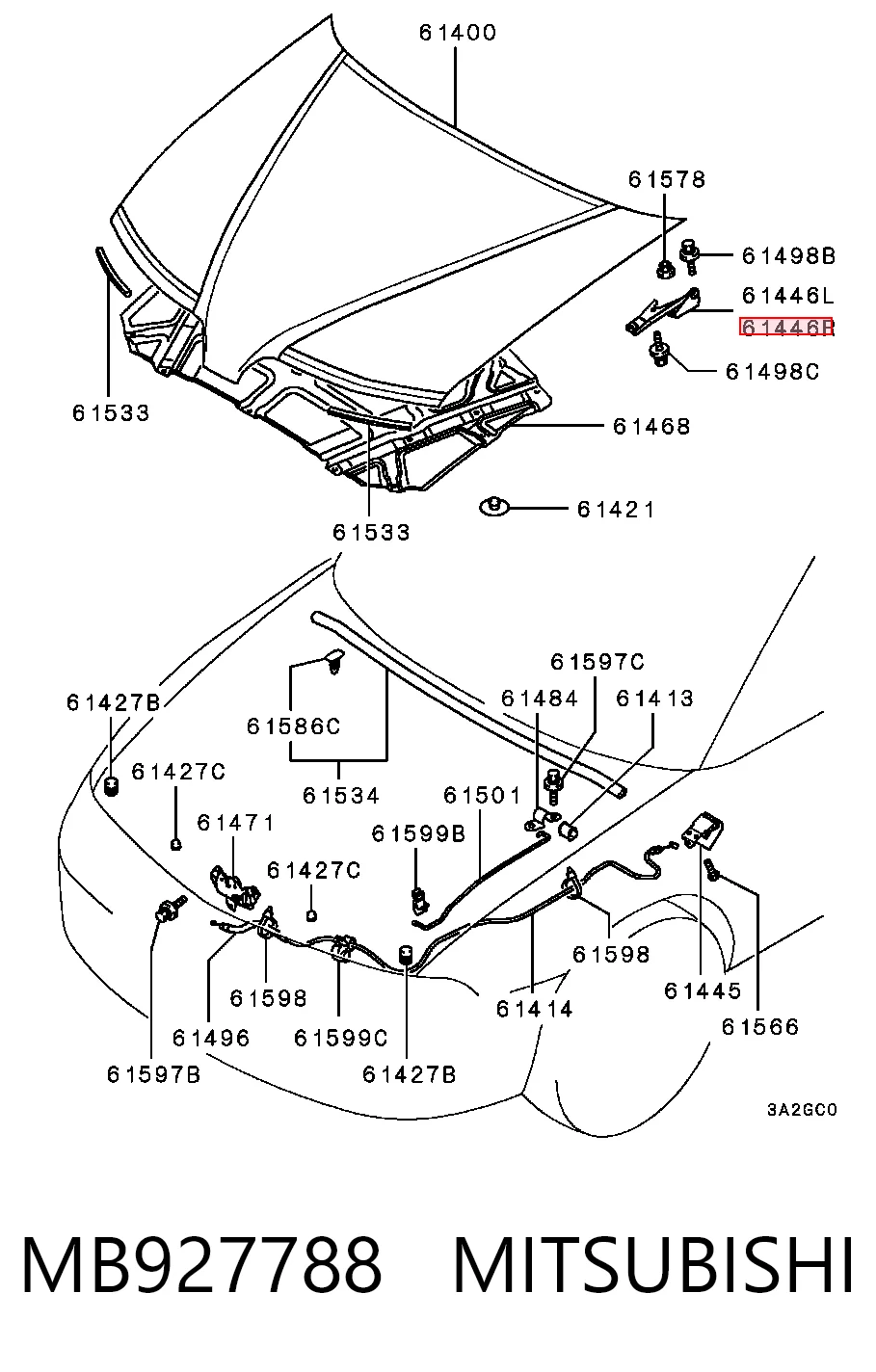 MB927788 Mitsubishi