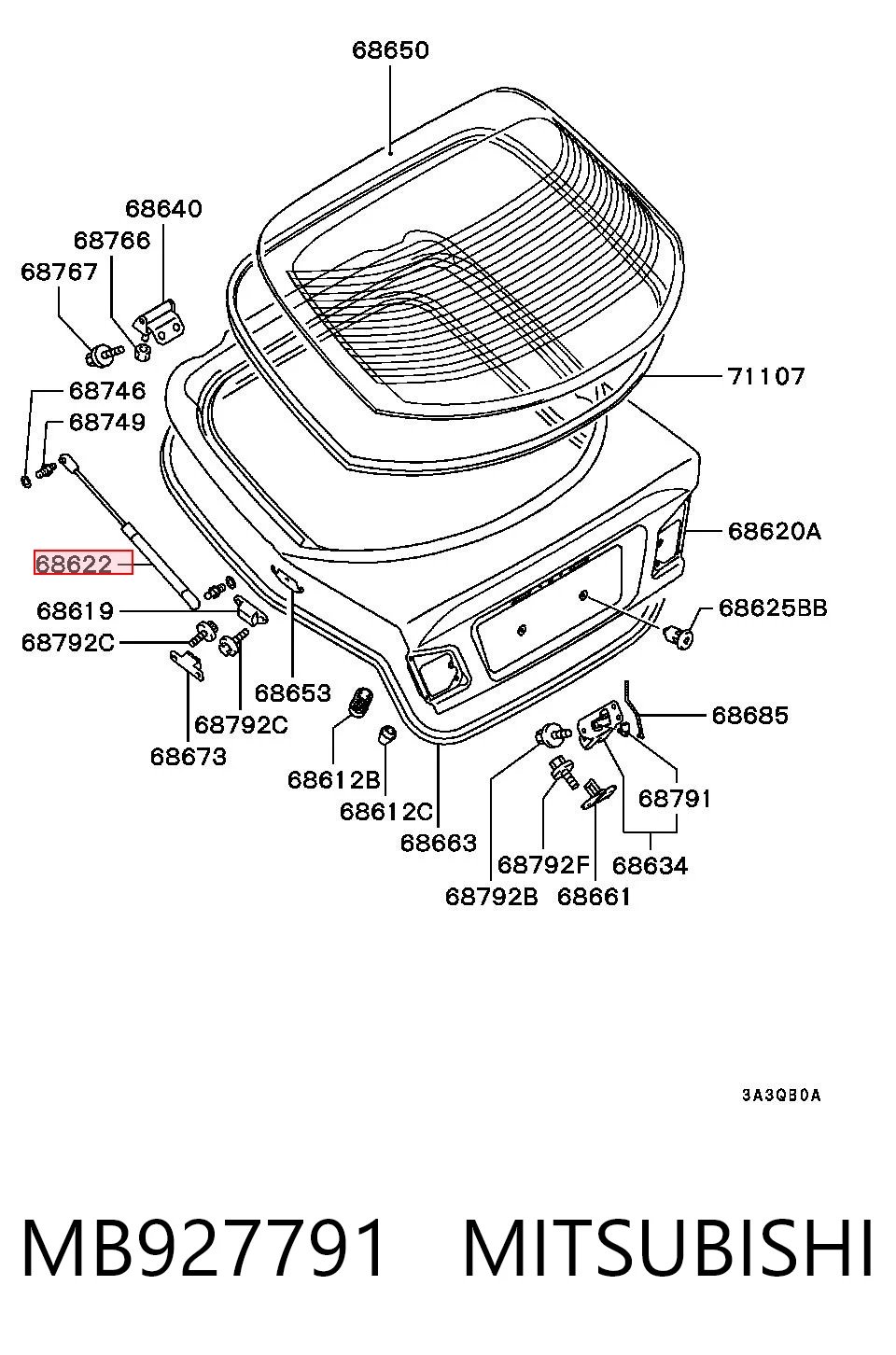 MB927791 Mitsubishi