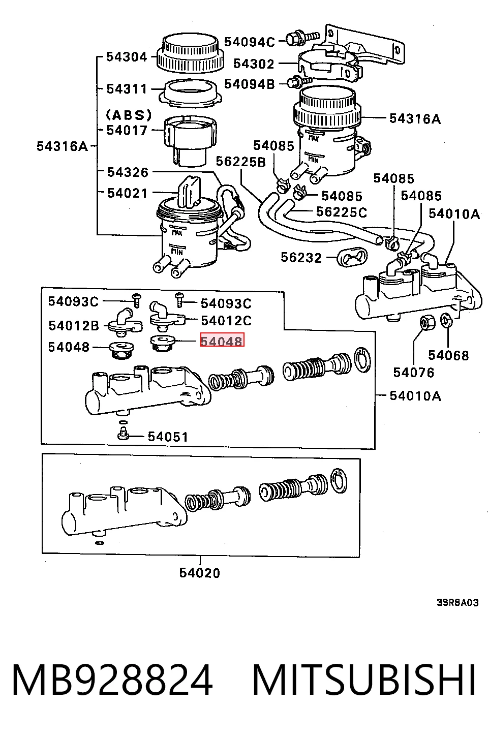 MB928824 Mitsubishi