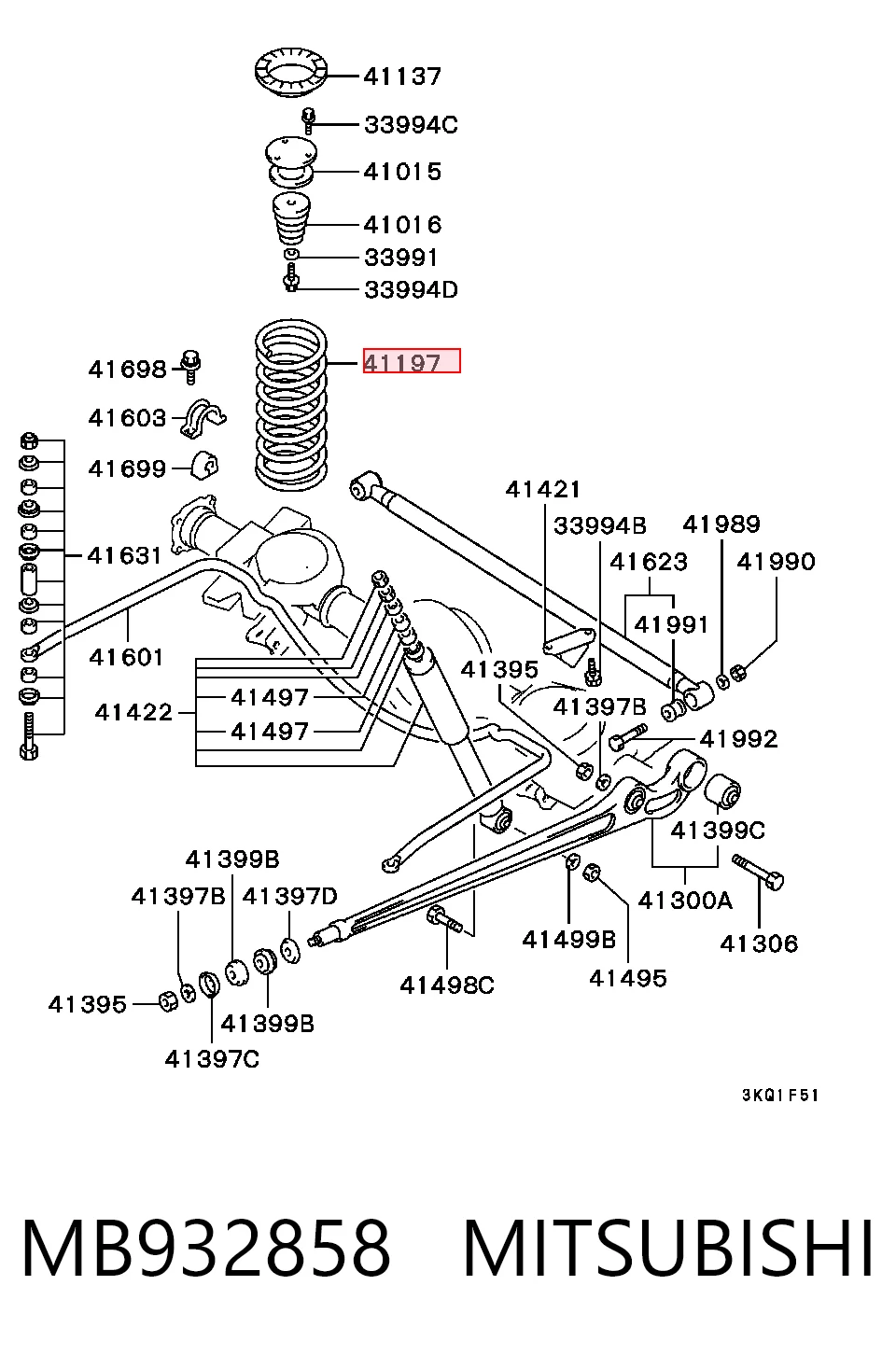 MB932858 Mitsubishi