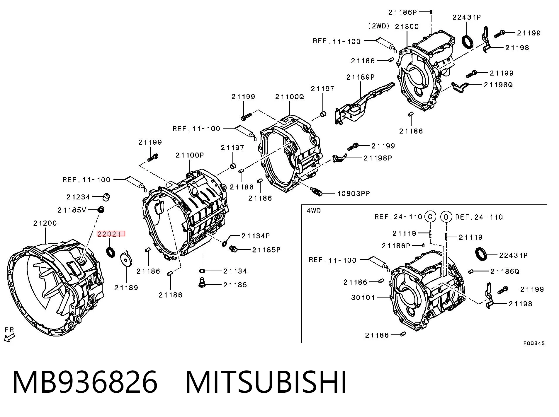 MB936826 Mitsubishi
