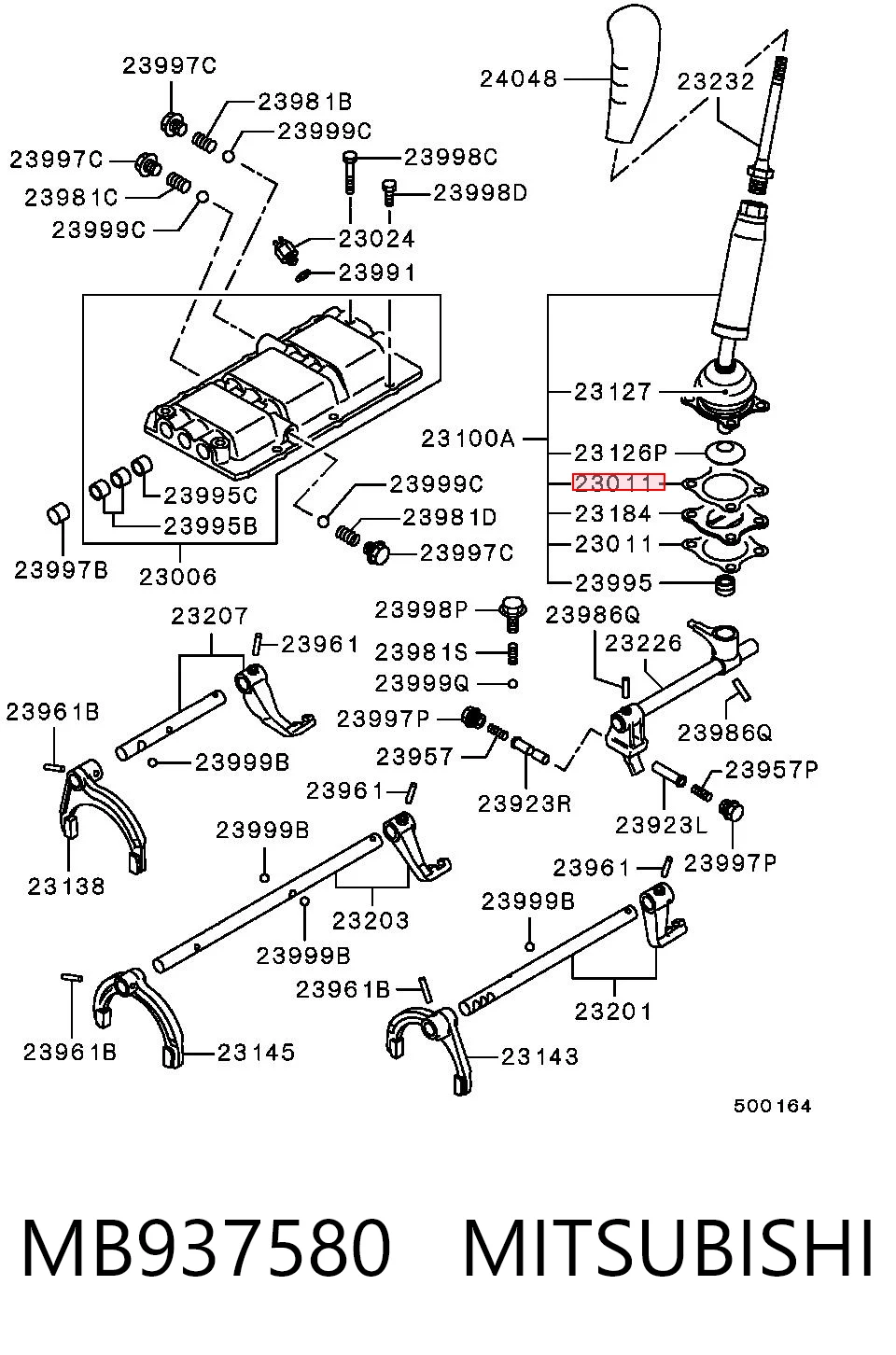 MB937580 Mitsubishi