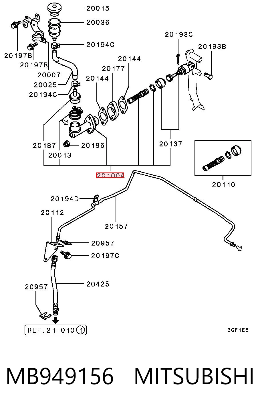 MB949156 Mitsubishi