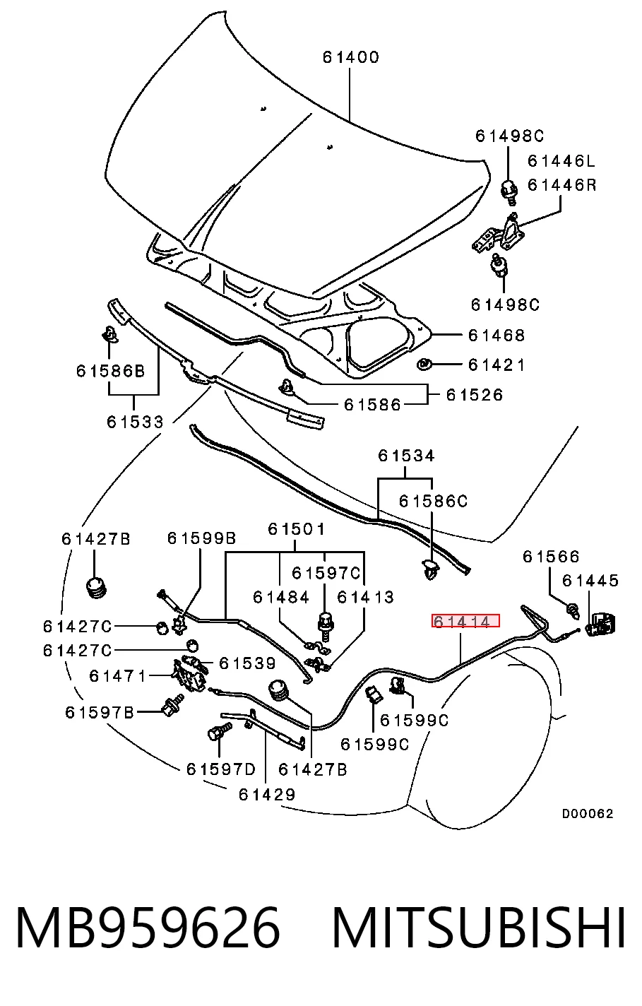 MB959626 Mitsubishi