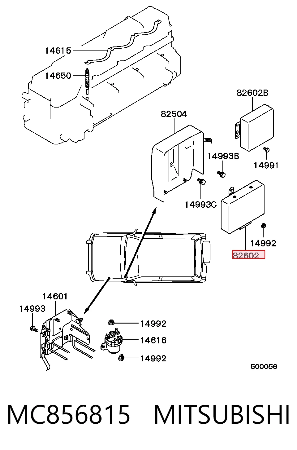 MC856815 Mitsubishi
