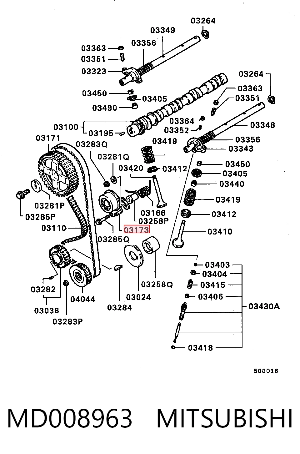 MD008963 Mitsubishi